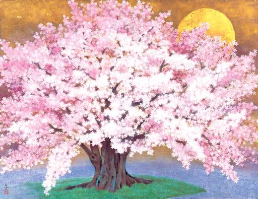 「活きる」　南 正文 （大阪府／口で描く画家）